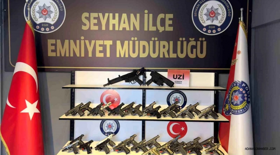 Adana'da Yapılan Uygulamalarda 43 Ruhsatsız ateşli silah Ele Geçirildi