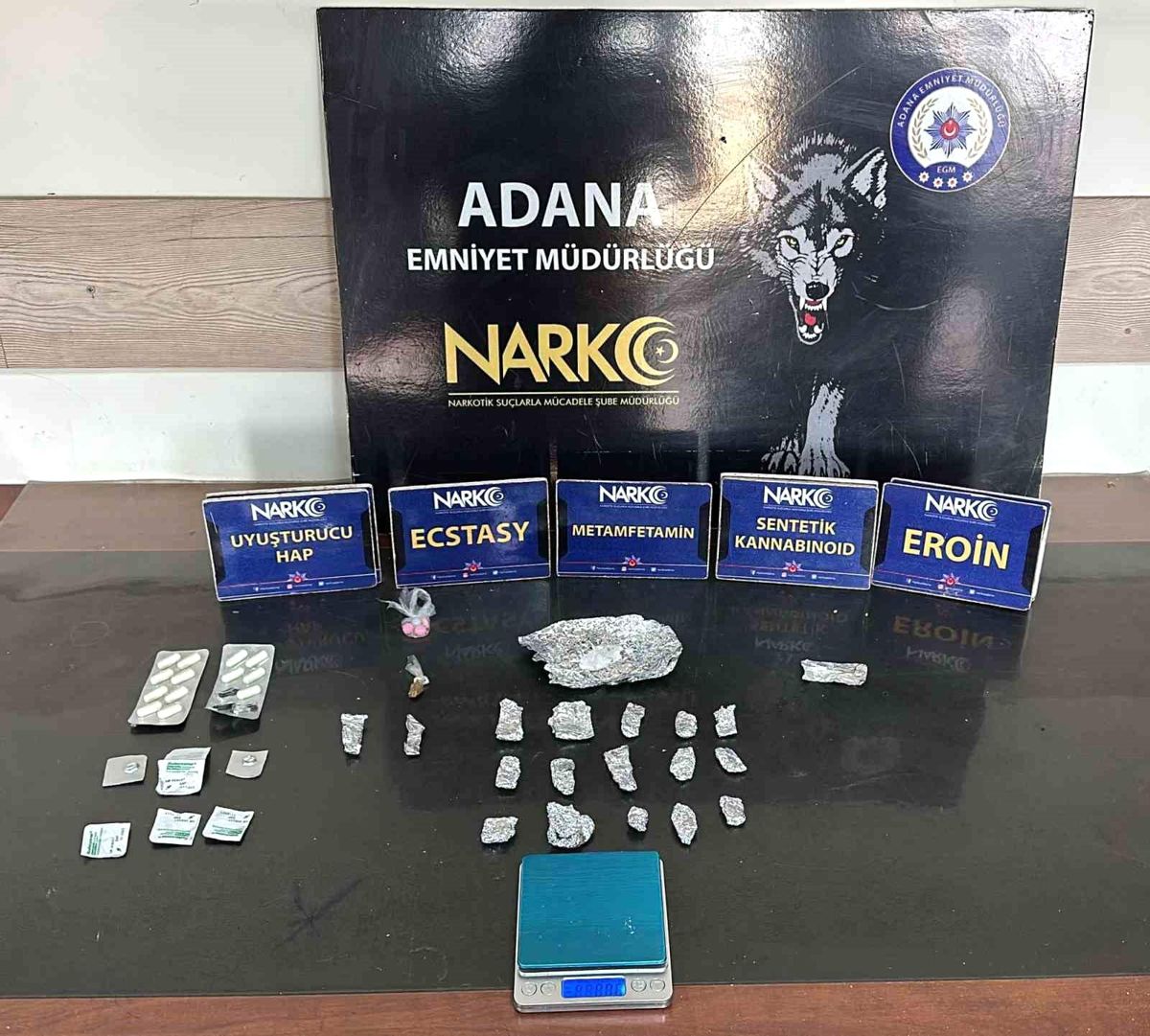Adana'da Uyuşturucu Satıcılarına yönelik operasyon