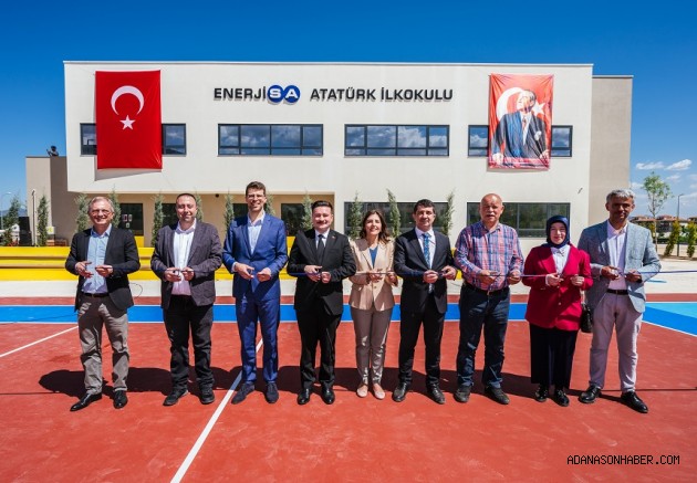 Sabancı Vakfı ve Enerjisa Enerji’nin iş birliğiyle hayata geçen Enerjisa Atatürk İlkokulu Hatay’da açıldı