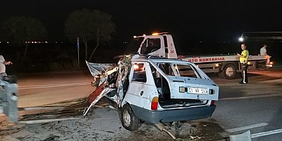 Ceyhan'da  meydana gelen trafik kazsında 2 kişi öldü