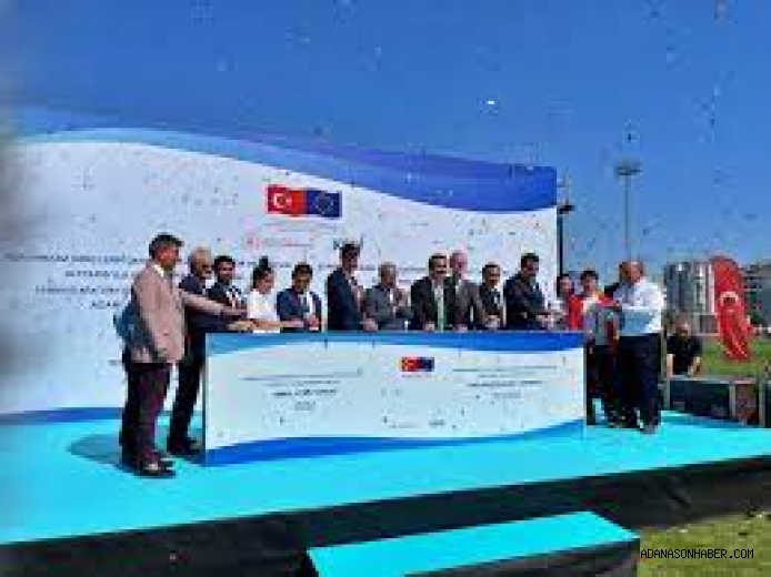 Adana'da yapılacak 5 spor tesisinin temeli törenle atıldı 