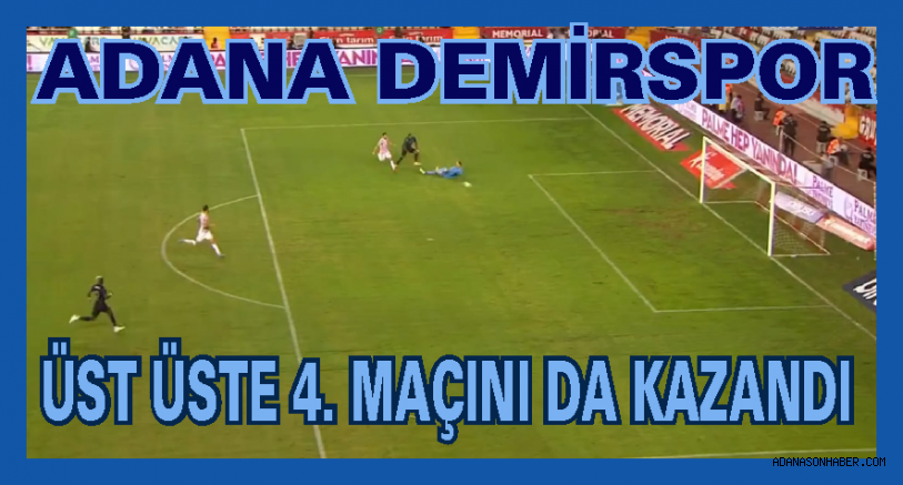 İlklerin yaşandığı maçın galibi Adana Demirspor: 0-3