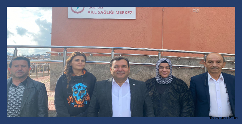 Sağlık-sen Adana Şube Başkanı Bekir NENNİOĞLU  Pozantı Kamışlı ASM de basın açıklama yaptı