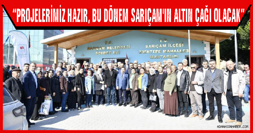 Sarıçam Belediye Başkanı Bilal Uludağ'dan Hafta Sonu Ziyaretleri