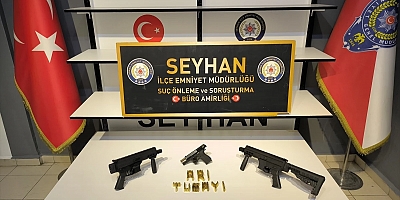 Adana'da ruhsatsız silah ve uyuşturucu operasyonu