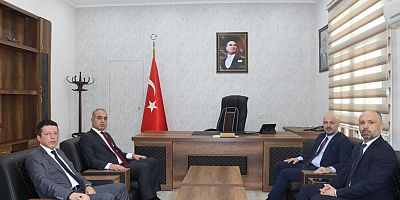 Adana İl Sağlık Müdürü Nacar, Ceyhan Kaymakamı Gürbüz’ü Ziyaret etti