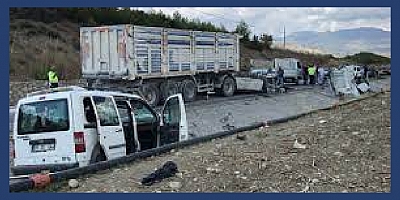 Karaisalı'da trafik kazası: 3 ölü