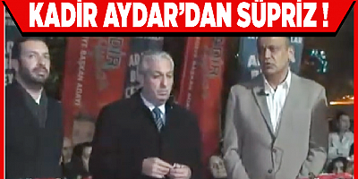 MHP’li ve AK Partili İki İsim Kadir Aydar’a Destek Vereceklerini Açıkladı