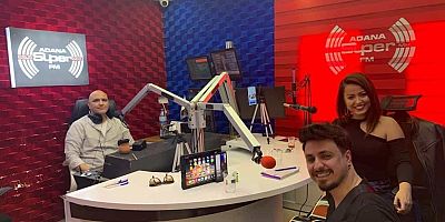 Şimal Saraç, Adana Süper FM’de Cemali’nin programının canlı yayın konuğu oldu