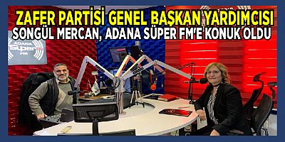 Zafer Partisi Genel Başkan Yardımcısı Songül Mercan Adana'da